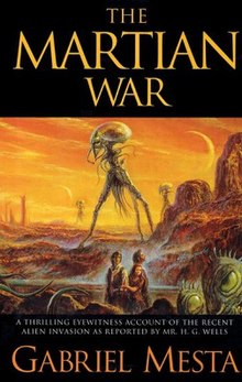 First edition (publ. Pocket Books) The Martian War.jpg