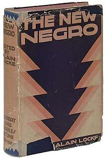 <i>The New Negro: An Interpretation</i> book by Alain Locke