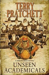 <i>Unseen Academicals</i> Discworld novel by Terry Pratchett