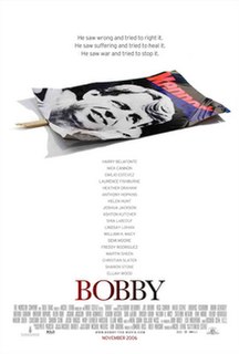 <i>Bobby</i> (2006 film) 2006 American film by Emilio Estevez