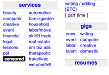 Craigslist provides local classifieds and forums for jobs housing for sale ...