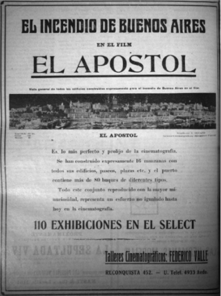 <i>El Apóstol</i> 1917 film