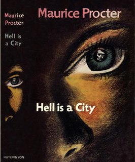 <i>Hell Is a City</i> (novel) 1954 novel