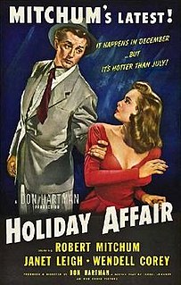 <i>Holiday Affair</i> 1949 film by Don Hartman