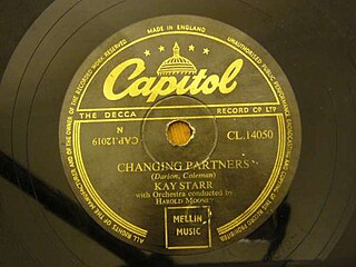 Changing Partners song performed by Patti Page