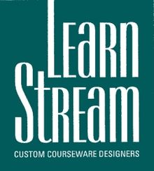 LearnStream логотипі