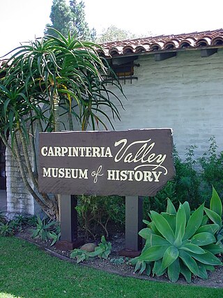 <span class="mw-page-title-main">Carpinteria Valley Museum of History</span> History museum in Carpinteria, California
