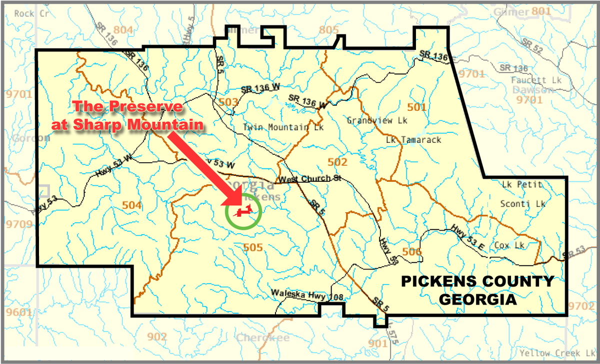 Pickens County Ga Map File:preserve In Pickens Co.png - Wikipedia