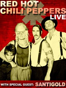 Promotional poster for a North American show RHCP I'mWithYouWorldTourPoster.jpg