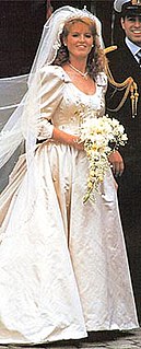 Wedding dress of Sarah Ferguson Dress worn by Sarah Ferguson at her wedding to Prince Andrew in 1986