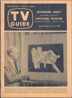 Washington County Closed-Circuit Educational Television Project demonstrated TV Guide 1961.jpg