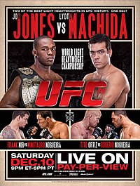 Afiŝo aŭ emblemo por UFC 140: Jones vs. Machida.