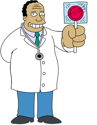 <span class="mw-page-title-main">Dr. Hibbert</span> Fictional character and singer from The Simpsons franchise