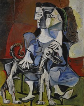 Femme au Chien oleh Picasso.jpg