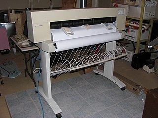 <span class="mw-page-title-main">Designjet 455c</span> Discontinued large-format HP plotter