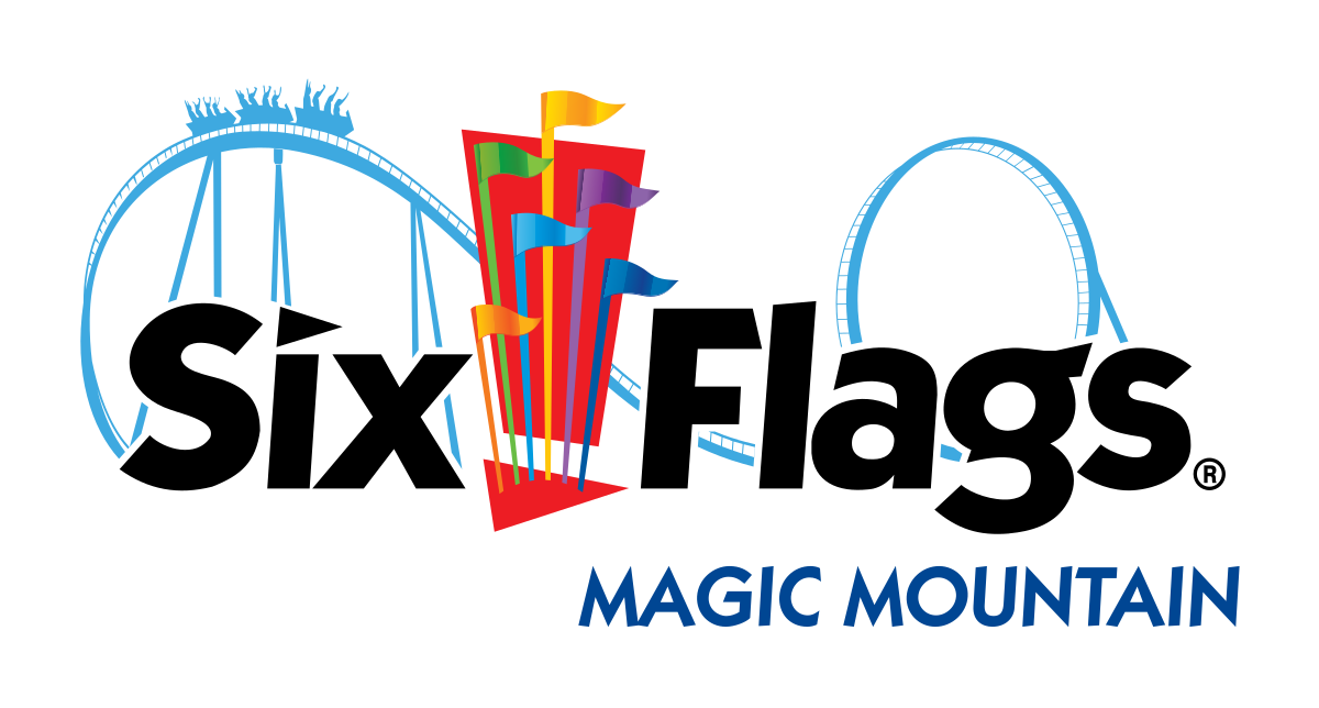 six flags magic mountain logo png