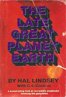 <i>The Late Great Planet Earth</i> 1970 nonfiction book