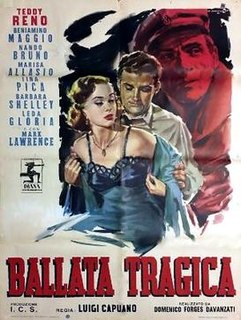 <i>Tragic Ballad</i> (film) 1954 film by Luigi Capuano