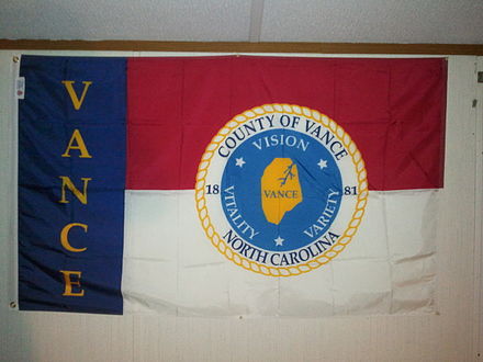 Vance County flag.