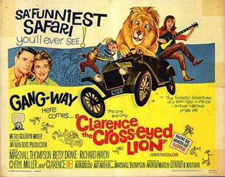 <i>Clarence, the Cross-Eyed Lion</i> 1965 film
