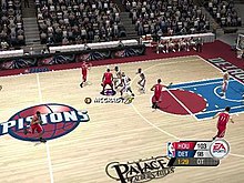 In-game screenshot of NBA Live 2005 (Windows) NBA Live 2005 ingame PC.jpg