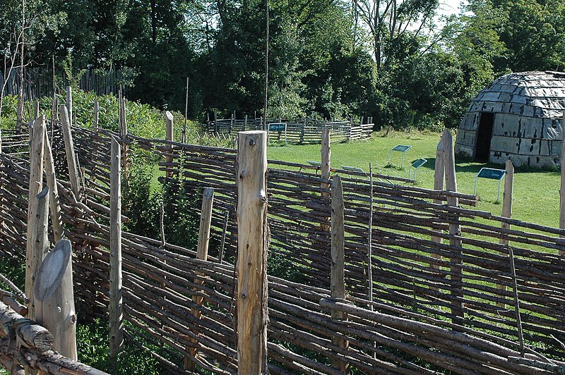 File:Reconstructed Lawson Site at the Museum of Ontario Archaeology.JPG
