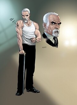 Alfred in Batman: Earth One. Art by Gary Frank.