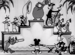 <i>Blue Rhythm</i> 1931 Mickey Mouse cartoon