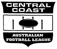 Logo of the Central Coast Australian Football League Central Coast AFL logo.jpg