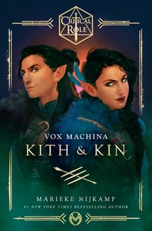 Critical Role Vox Machina Kith and Kin, 2021 standard print cover.jpg
