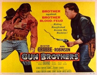 <i>Gun Brothers</i> 1956 film by Sidney Salkow