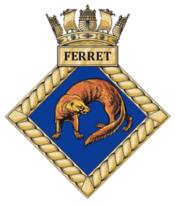 HMS Ferret badge.png