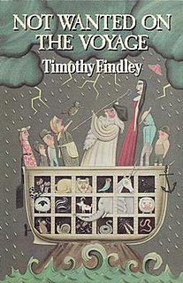 <i>Not Wanted on the Voyage</i> Book by Timothy Findley