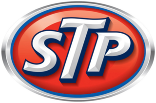 STP (motor oil company) American automotive products brand name