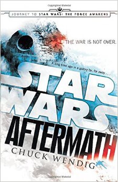 First edition cover of book one, Star Wars: Aftermath (2015)