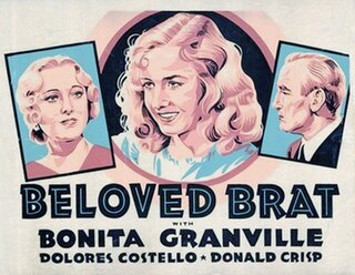 <i>The Beloved Brat</i> 1938 film directed by Arthur Lubin