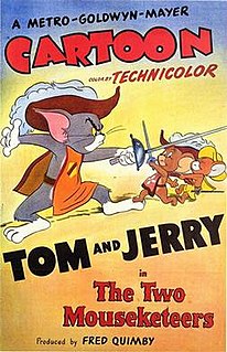 <i>The Two Mouseketeers</i> 1952 film by Joseph Barbera, William Hanna