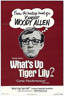 <i>Whats Up, Tiger Lily?</i> 1966 film by Woody Allen, Senkichi Taniguchi