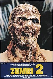 <i>Zombi 2</i> 1979 film by Lucio Fulci