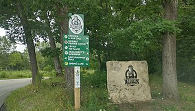 Hobart Nature District Wegweiser signage.jpg