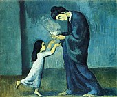 Pablo Picasso, 1902-03, La soupe (The soup), oil on canvas, 38.5 x 46.0 cm, Art Gallery of Ontario, Toronto, Canada Pablo Picasso, 1902-03, La soupe (The soup), oil on canvas, 38.5 x 46.0 cm, Art Gallery of Ontario, Toronto, Canada.jpg