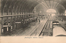 Paddington Station in the Victorian era Paddingtonstation.jpg