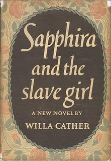 <i>Sapphira and the Slave Girl</i>