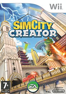 SimCity Creator Wii Oyun Kapağı Art.jpg