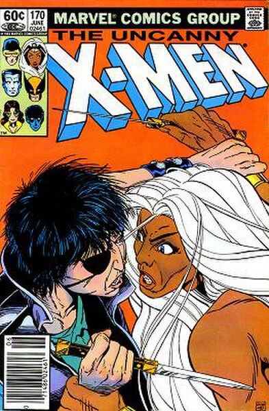 Cover of The Uncanny X-Men #170. Art by Paul Smith.