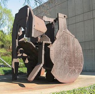 Sculpture outside WQED headquarters