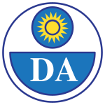 Logo of the DA used between 2000 and 2008 Democratic Alliance logo (2000).svg