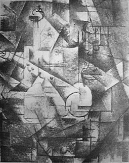 Georges Braque, 1911, Nature morte (Still Life), Reproduced in Du "Cubisme", by Albert Gleizes and Jean Metzinger, 1912