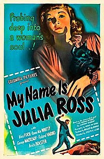 <i>My Name Is Julia Ross</i> 1945 film by Joseph H. Lewis