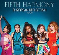 Promotional poster used for Reflection: The European Tour. Reflection The European Tour Poster.jpg